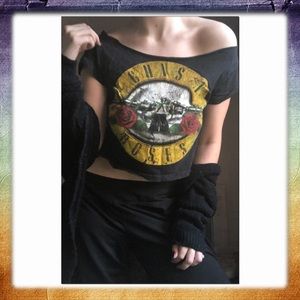 Guns N’ Roses Crop Top